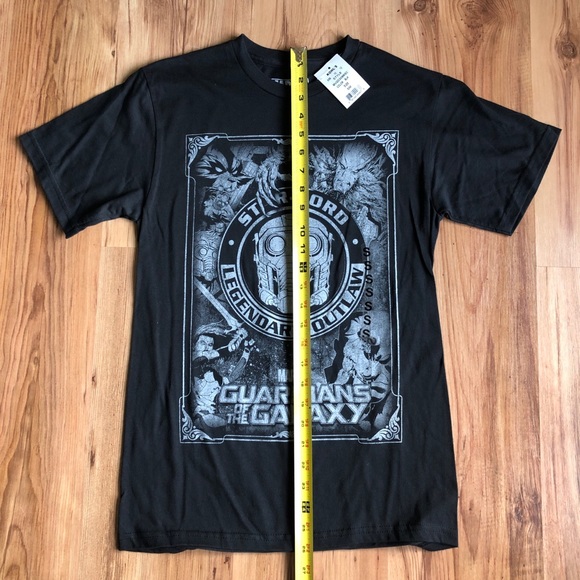 NEW Marvel Guardians of the Galaxy Tee Shirt Small Black Men’s - Picture 7 of 16